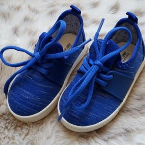 Zara baby boy sneaker size US 5/ EU 20 blue fabric